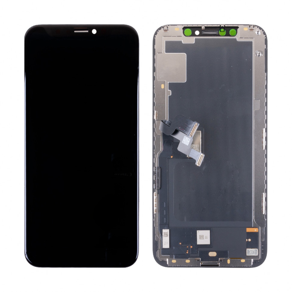 Дисплей для iPhone Xs с тачскрином Черный - DD Hard OLED, Full HD