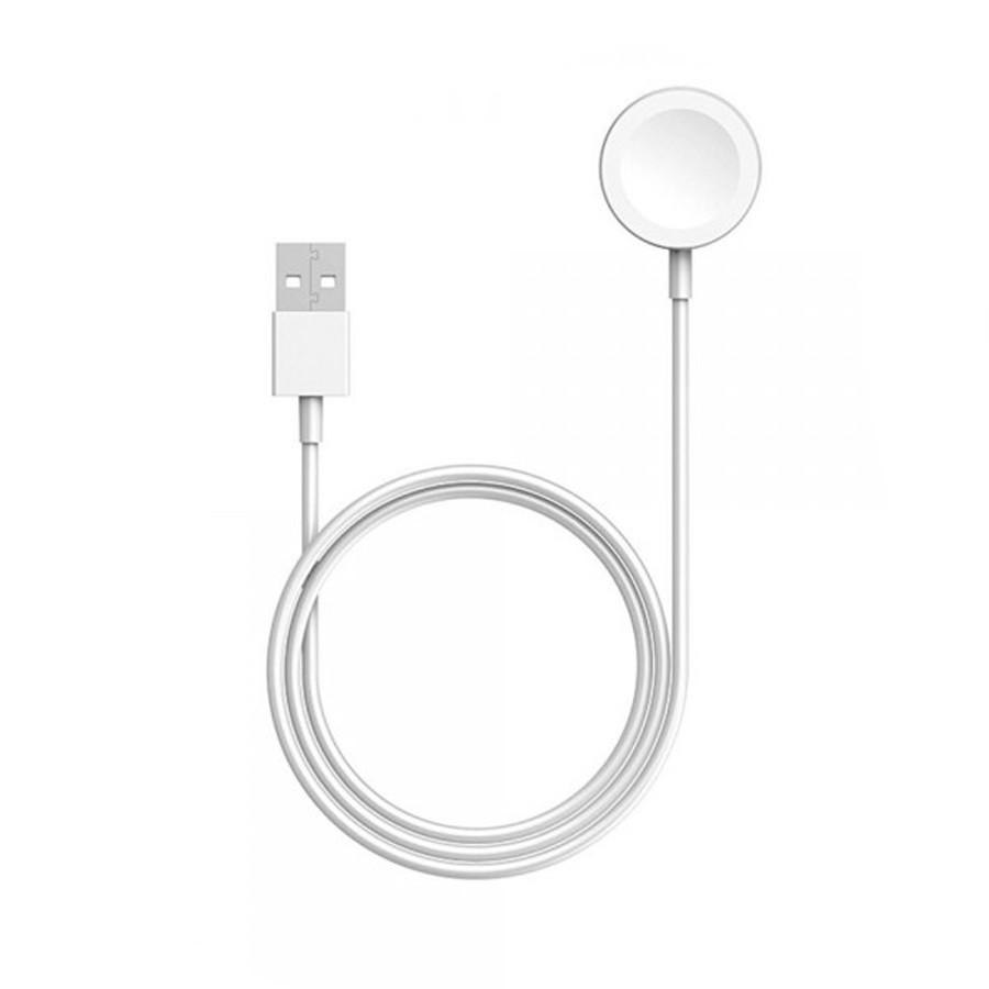Беспроводное ЗУ для Apple Watch (Magnetic Charging, USB) Белый