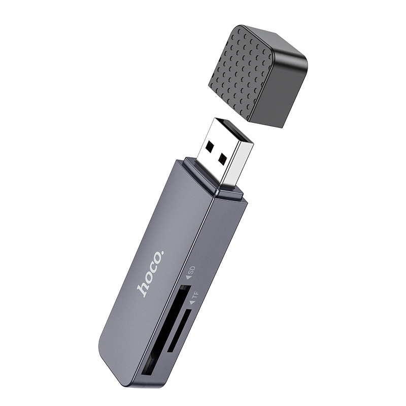 Карт-ридер Hoco HB45 (USB 3.0) Черный