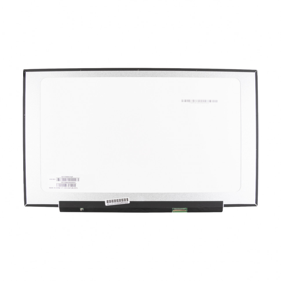 Матрица 17.3" LED 1600x900 Slim 30 pin справа внизу, матовая (B173RTN03.2 H/W:0A F/W:1)