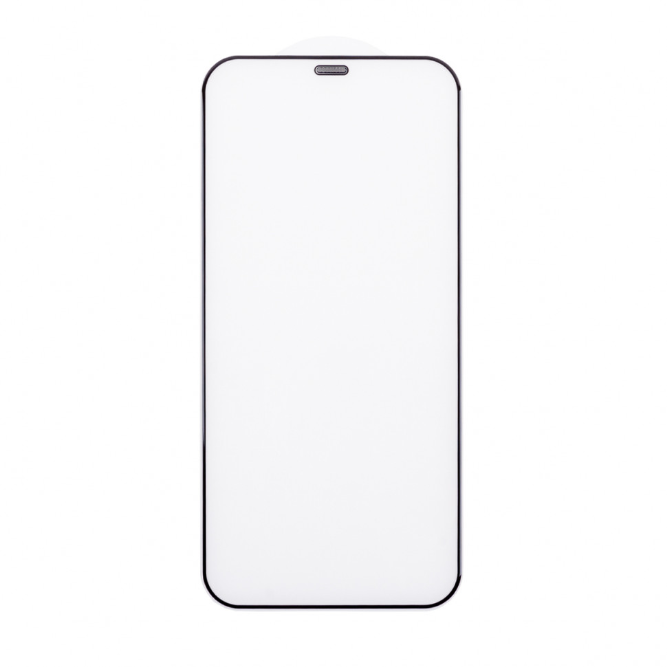 Защитное стекло с сеткой динамика для iPhone 12/12 Pro Черный
