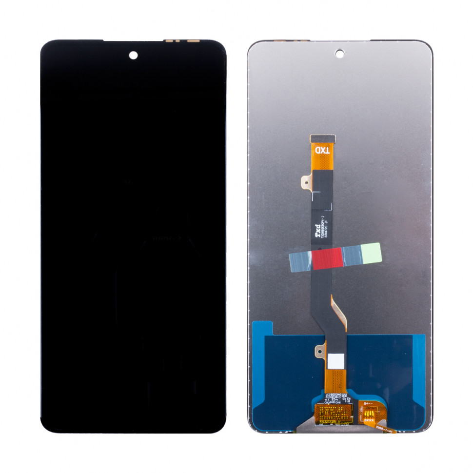 Дисплей для Tecno Pova 2 с тачскрином Черный Оригинал