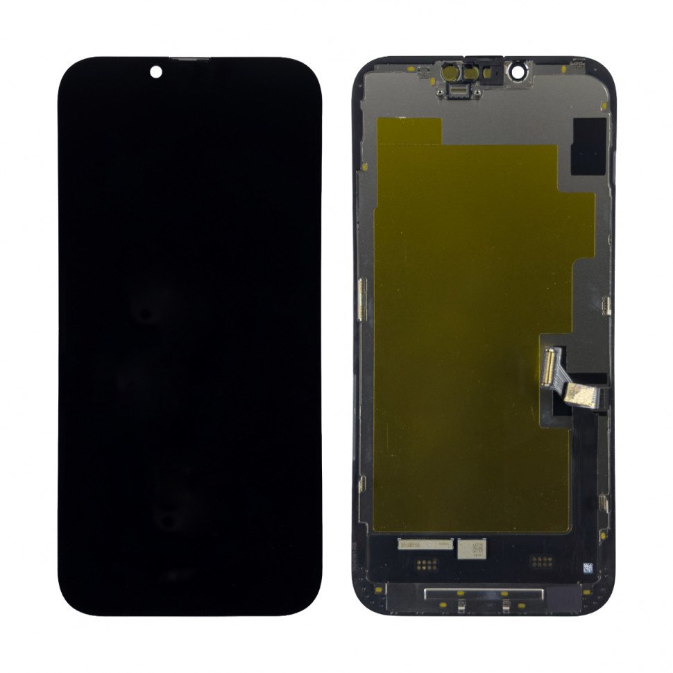 Дисплей для iPhone 14 Plus с тачскрином Черный Soft OLED, Full HD (с верификацией)