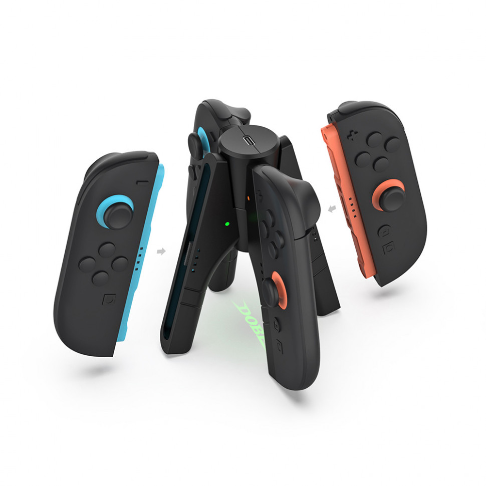 Зарядная станция для геймпада JoyCon Nintendo Switch 2 Dobe TNS-3156