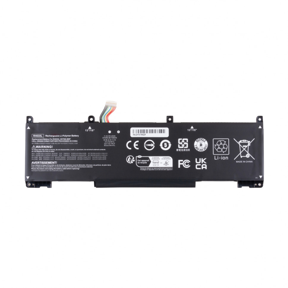Аккумулятор для ноутбука HP RH03XL (ProBook 450 G9) 3790 mAh