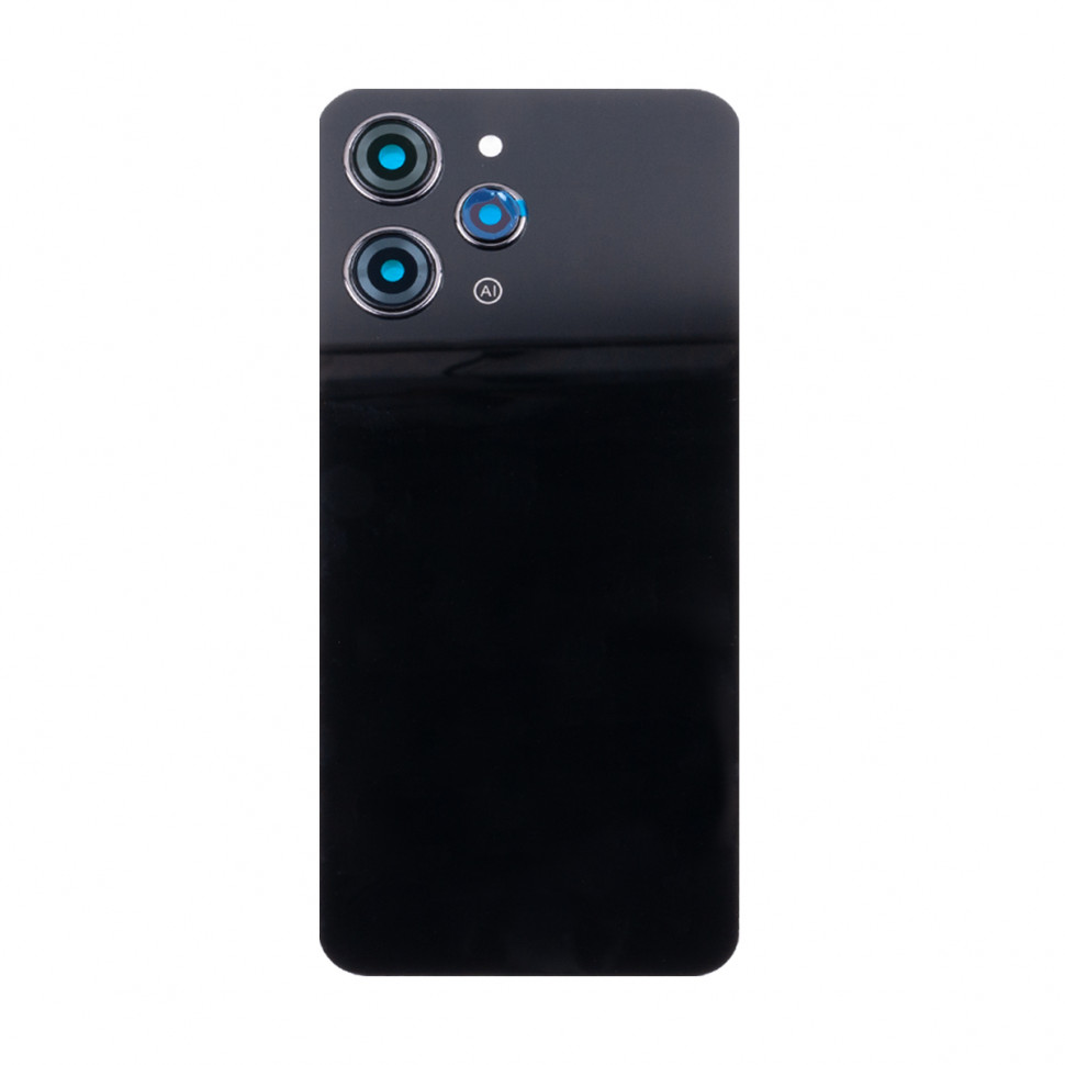 Задняя крышка для Xiaomi Redmi 12 4G Черный - Премиум