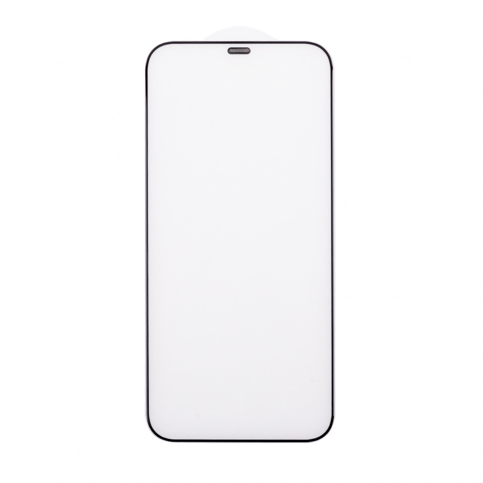 Защитное стекло с сеткой динамика для iPhone 12 Pro Max Черный