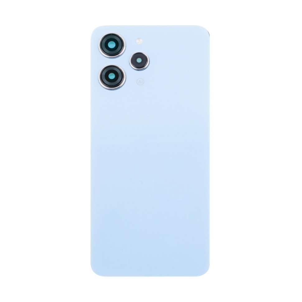 Задняя крышка для Xiaomi Redmi 12 4G Голубой - Премиум
