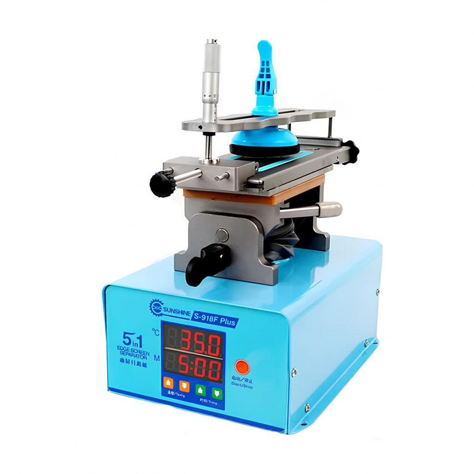 Сепаратор вакуумный Sunshine S-918F Plus (230W, наклонный, поворотный, 130 °C, LCD)