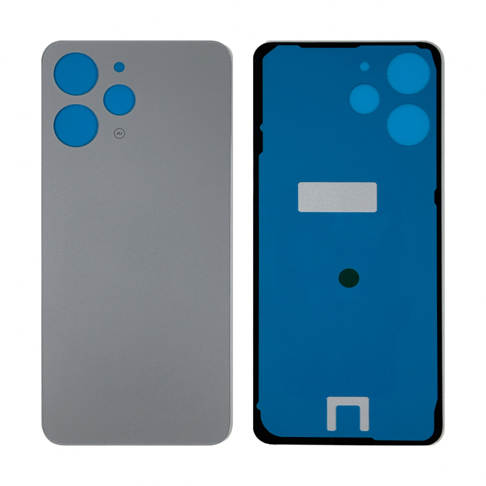 Задняя крышка для Xiaomi Redmi 12 4G Серебро