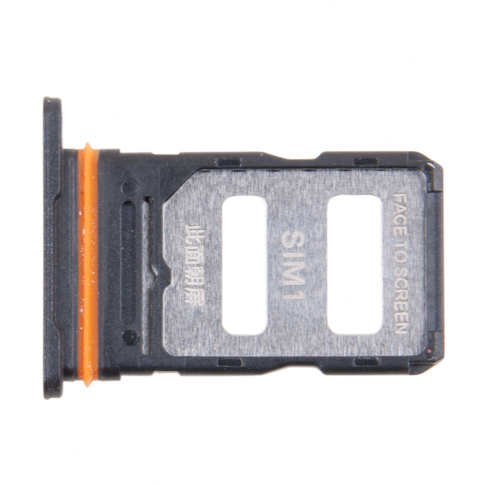 Держатель SIM для Xiaomi Poco X7 Pro (2412DPC0AG) Черный