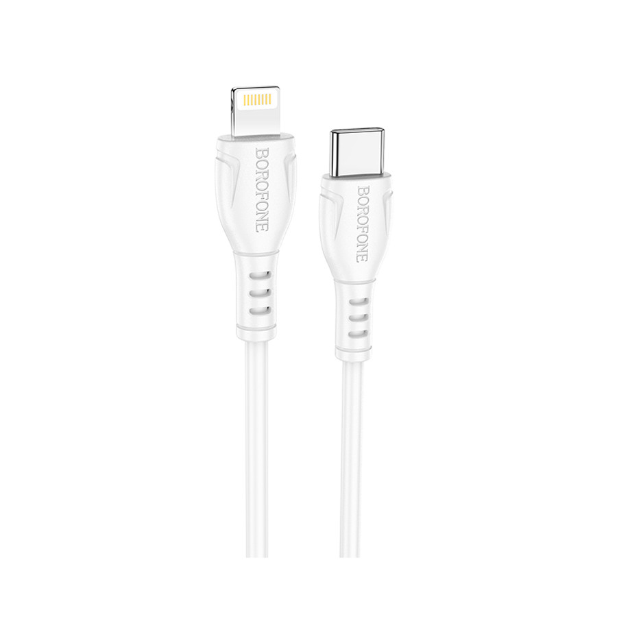Кабель Type-C - Lightning Borofone BX51 (2.4A, 12W) Белый