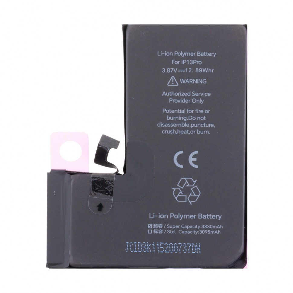 Аккумулятор для iPhone 13 Pro - JCID с верификацией - усиленная 3300 mAh