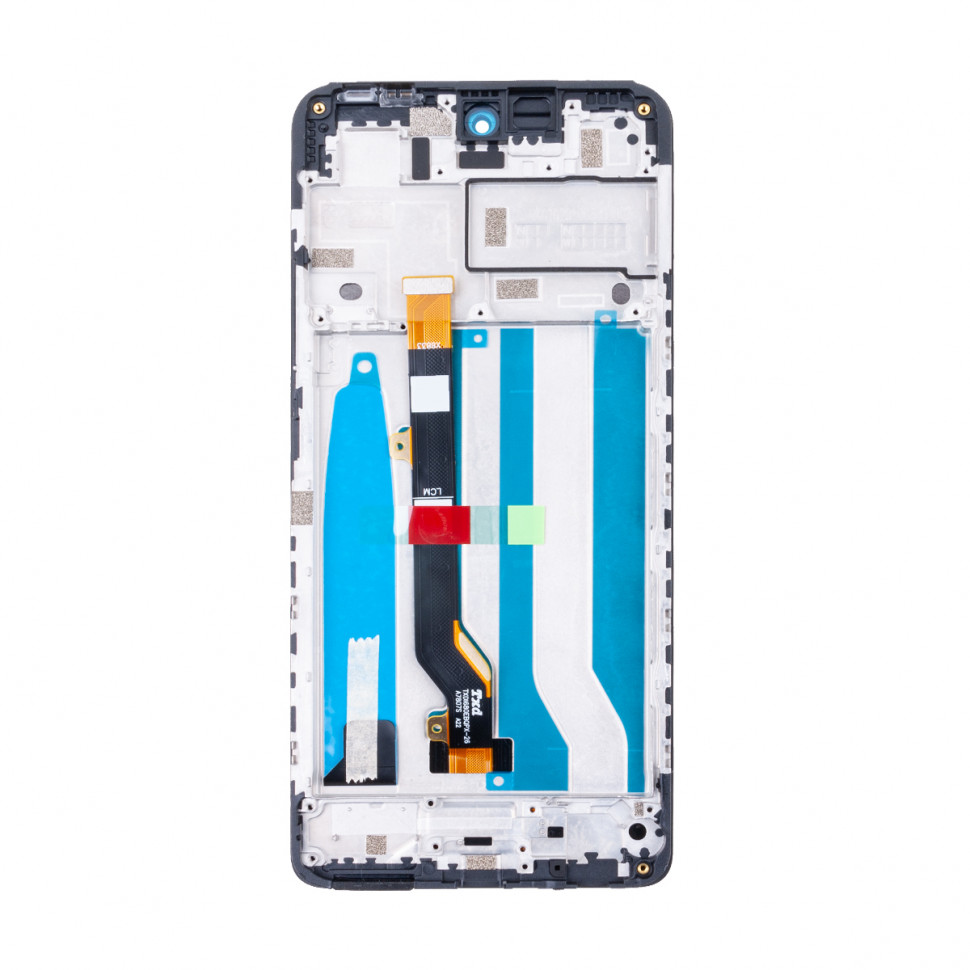 Дисплей с рамкой для Tecno Spark 10 Pro Черный Оригинал