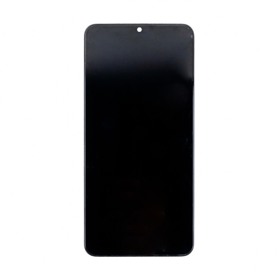 Дисплей с рамкой для Realme C51 Черный Оригинал