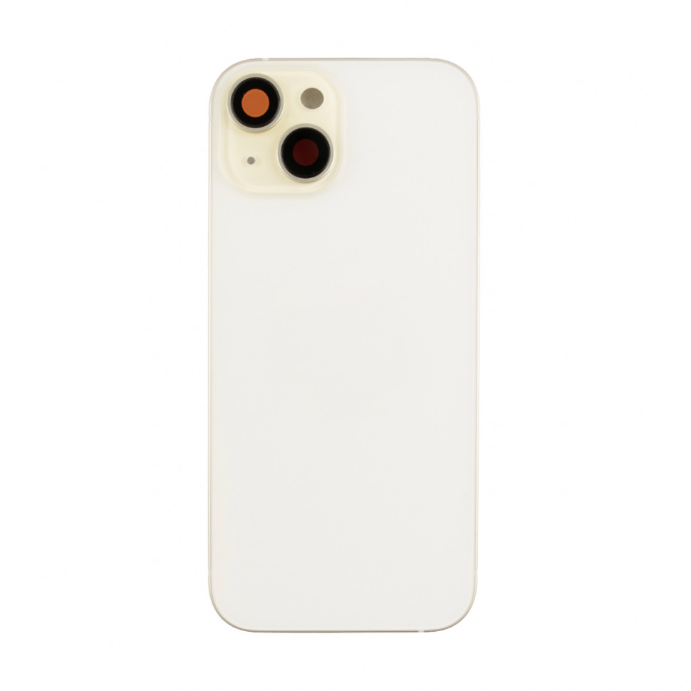Корпус для iPhone 15 (1 Sim) Желтый - Премиум