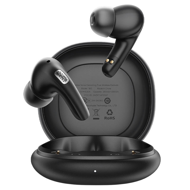 Беспроводные наушники Bluetooth Acefast W3 (TWS, вакуумные, ANC) Черный