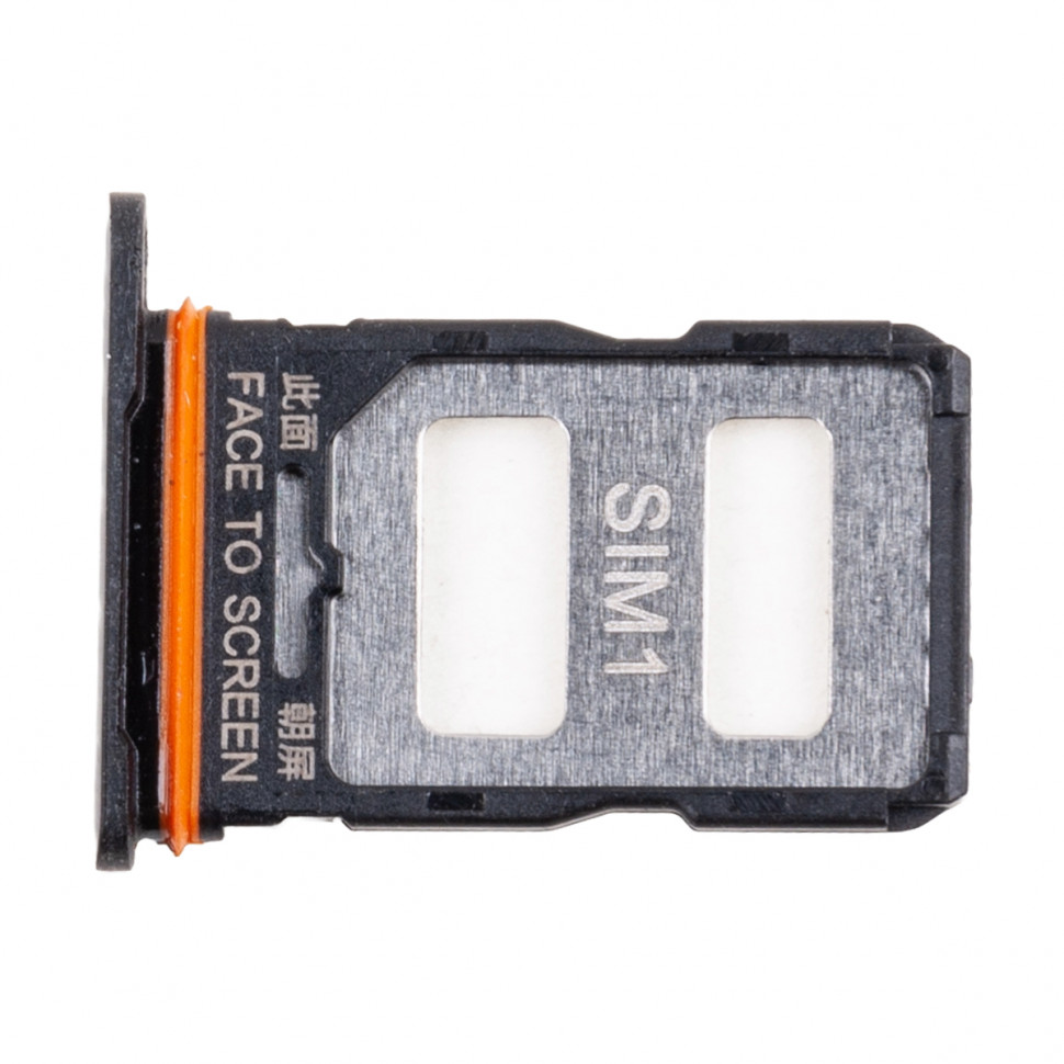 Держатель SIM для Xiaomi 12T/12T Pro (22071212AG/22081212UG) Черный