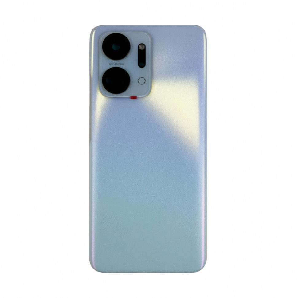 Задняя крышка для Huawei Honor X7a/X7a Plus (RKY-LX1) Серебро - Премиум