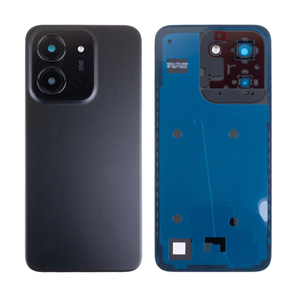 Задняя крышка для Xiaomi Redmi 15C 4G Черный - Премиум