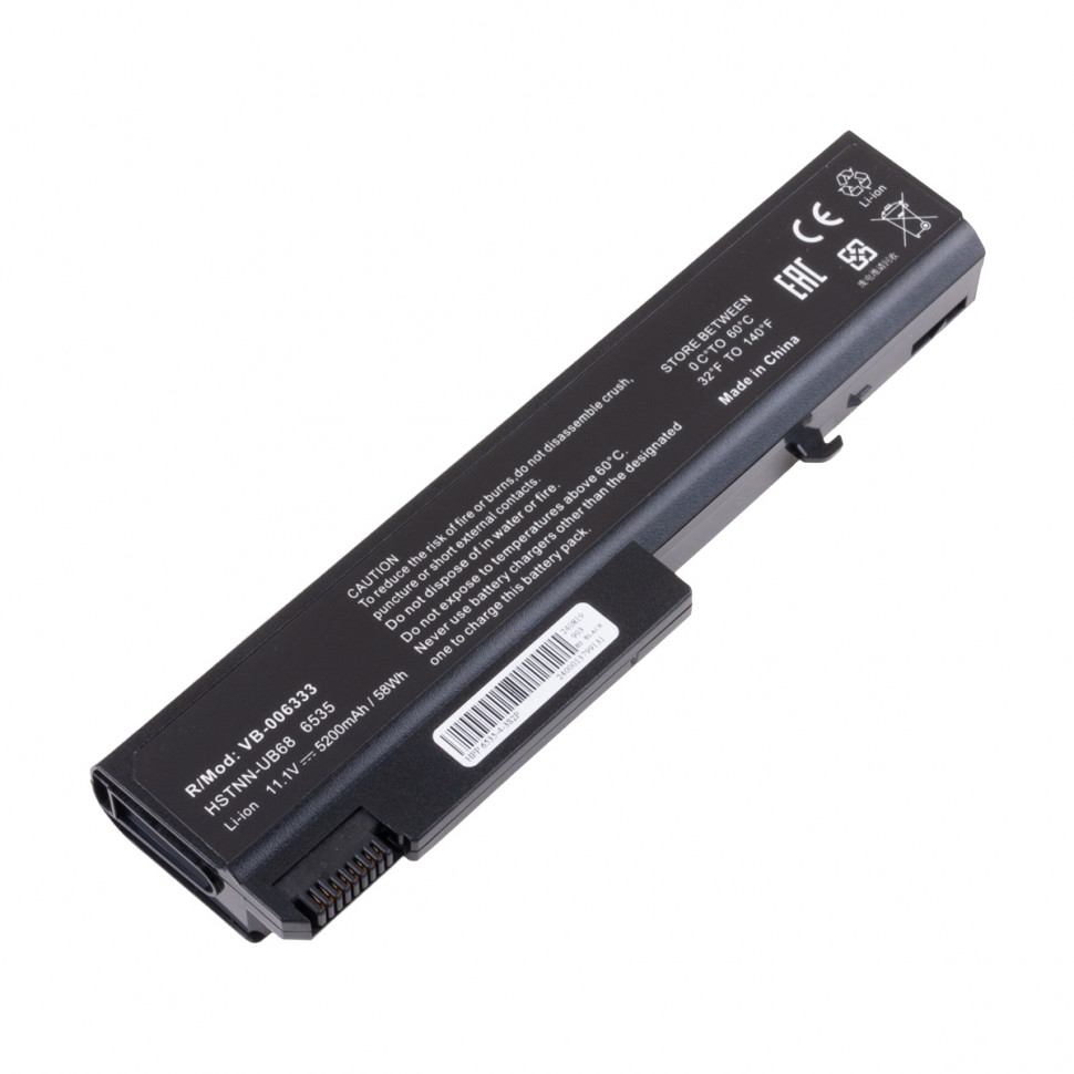 Аккумулятор для ноутбука HP HSTNN-I44C (ProBook 6440b, 6450b, 6730b) 5200 mAh