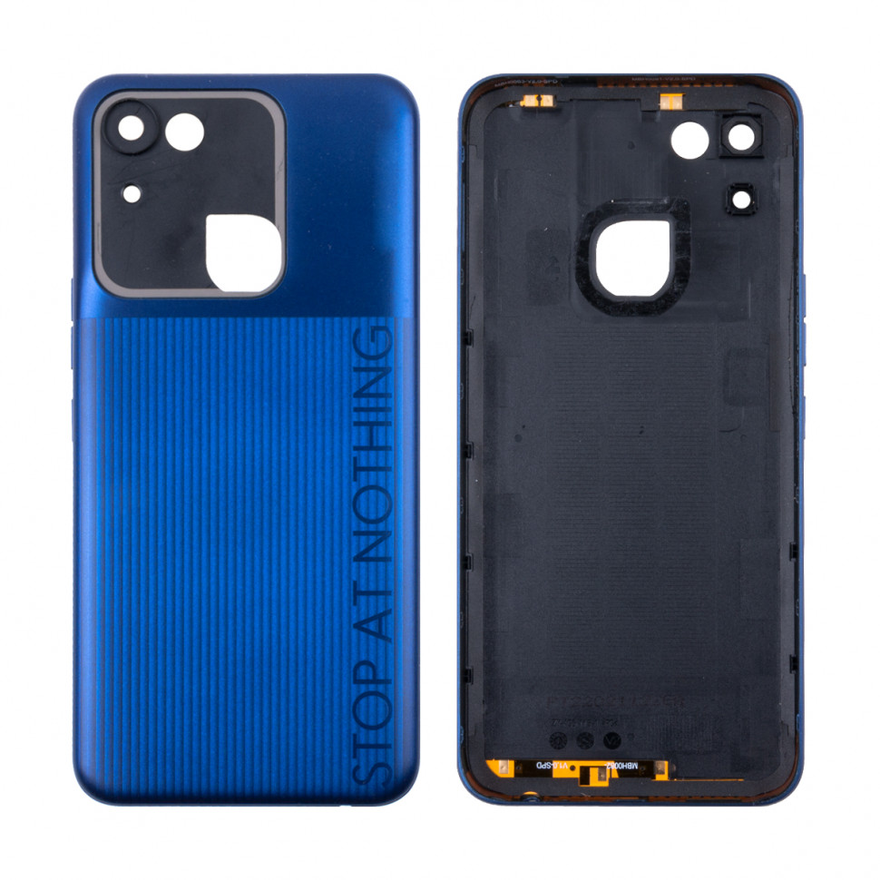 Задняя крышка для Tecno Spark Go 2022 Синий