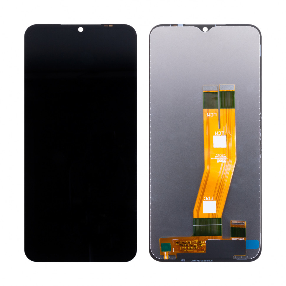 Дисплей для Samsung A145F (A14 4G) с тачскрином Черный Оригинал