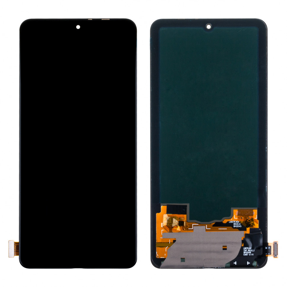 Дисплей для Xiaomi Poco F4 с тачскрином Черный OLED
