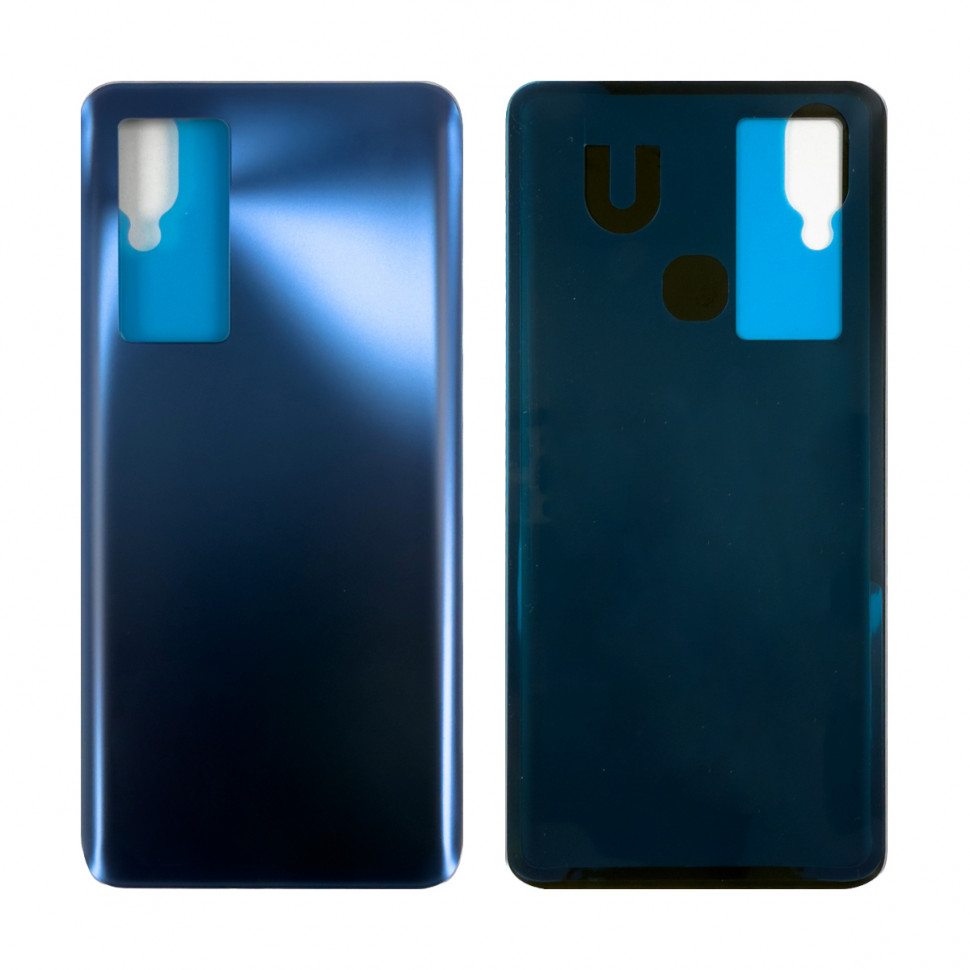 Задняя крышка для Xiaomi 12T/12T Pro Голубой (Матовая)