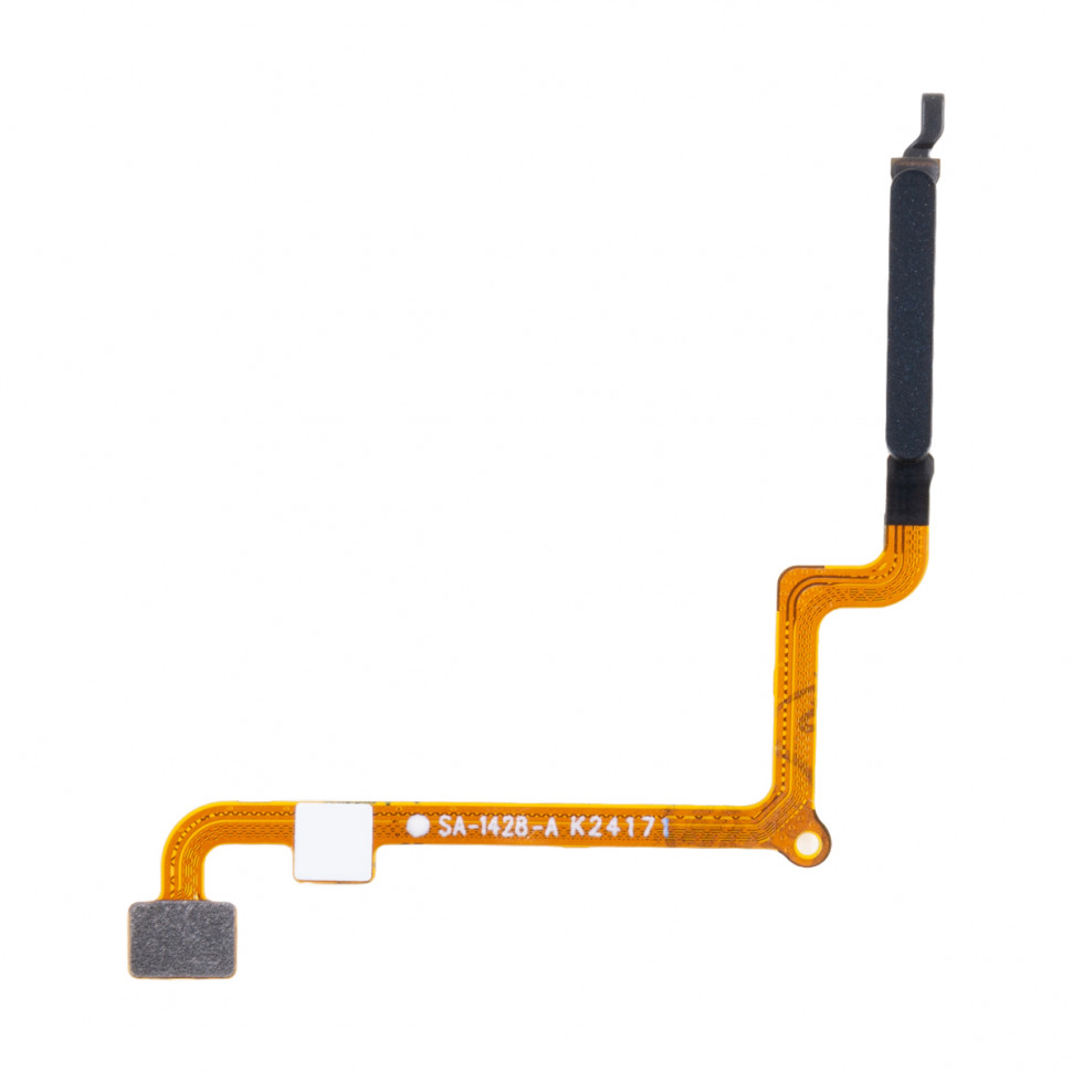Шлейф для Xiaomi Redmi 14C/Poco C75 (2411DRN47C/2410FPCC5G) сканер отпечатка пальцев Черный