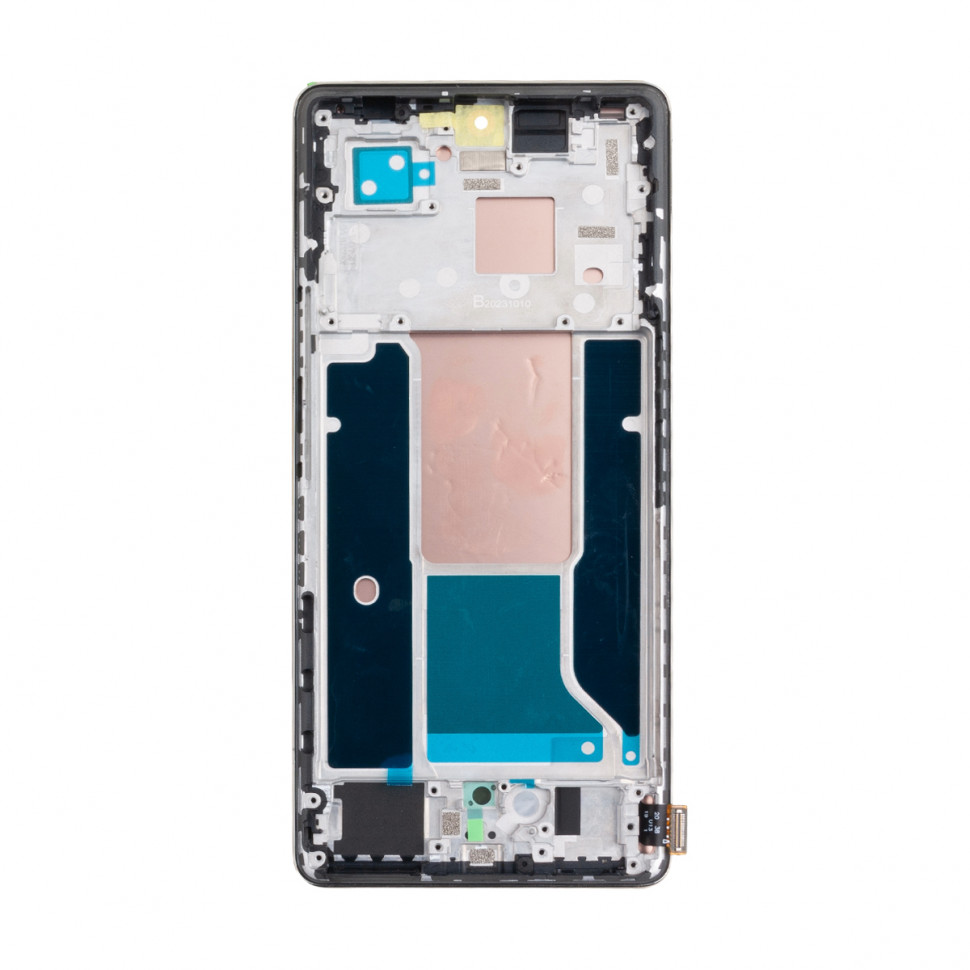 Дисплей с рамкой для Infinix Zero 30 4G Золото Оригинал