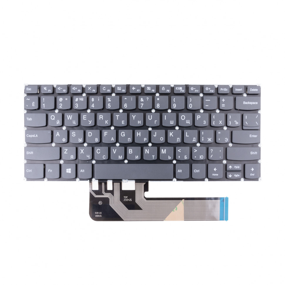 Клавиатура для ноутбука Lenovo Yoga 530-14IKB/530-14IKB/730-13IKB/730-13IWL/730-15IKB Черный