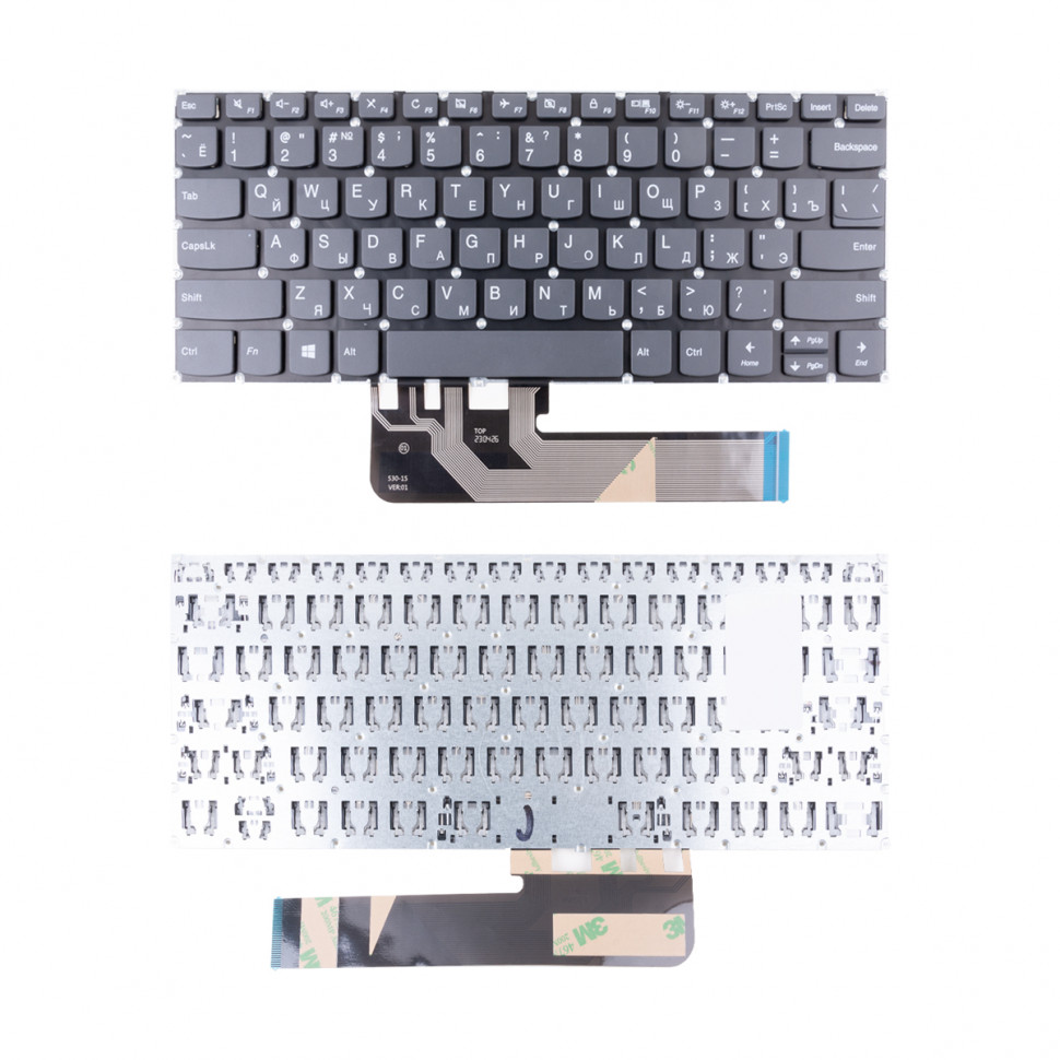 Клавиатура для ноутбука Lenovo Yoga 530-14IKB/530-14IKB/730-13IKB/730-13IWL/730-15IKB Черный