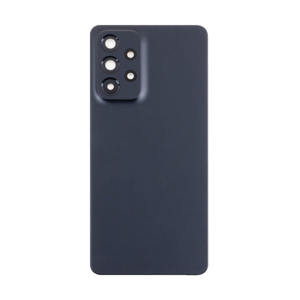 Задняя крышка для Samsung A336B (A33 5G) Черный - Премиум