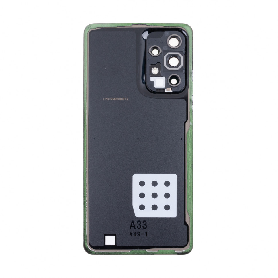 Задняя крышка для Samsung A336B (A33 5G) Черный - Премиум