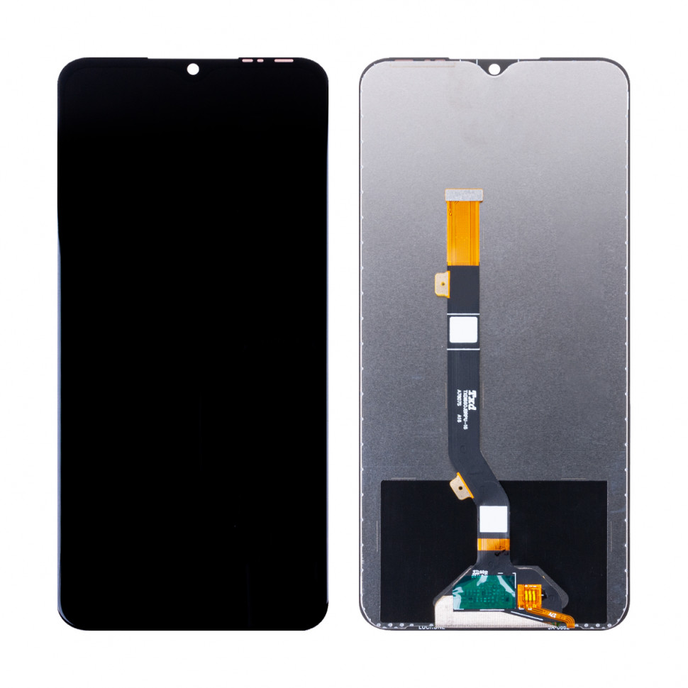 Дисплей для Tecno Spark 8P/8T/Infinix Hot 11 X662B/Itel Vision 5 Plus с тачскрином Черный Оригинал