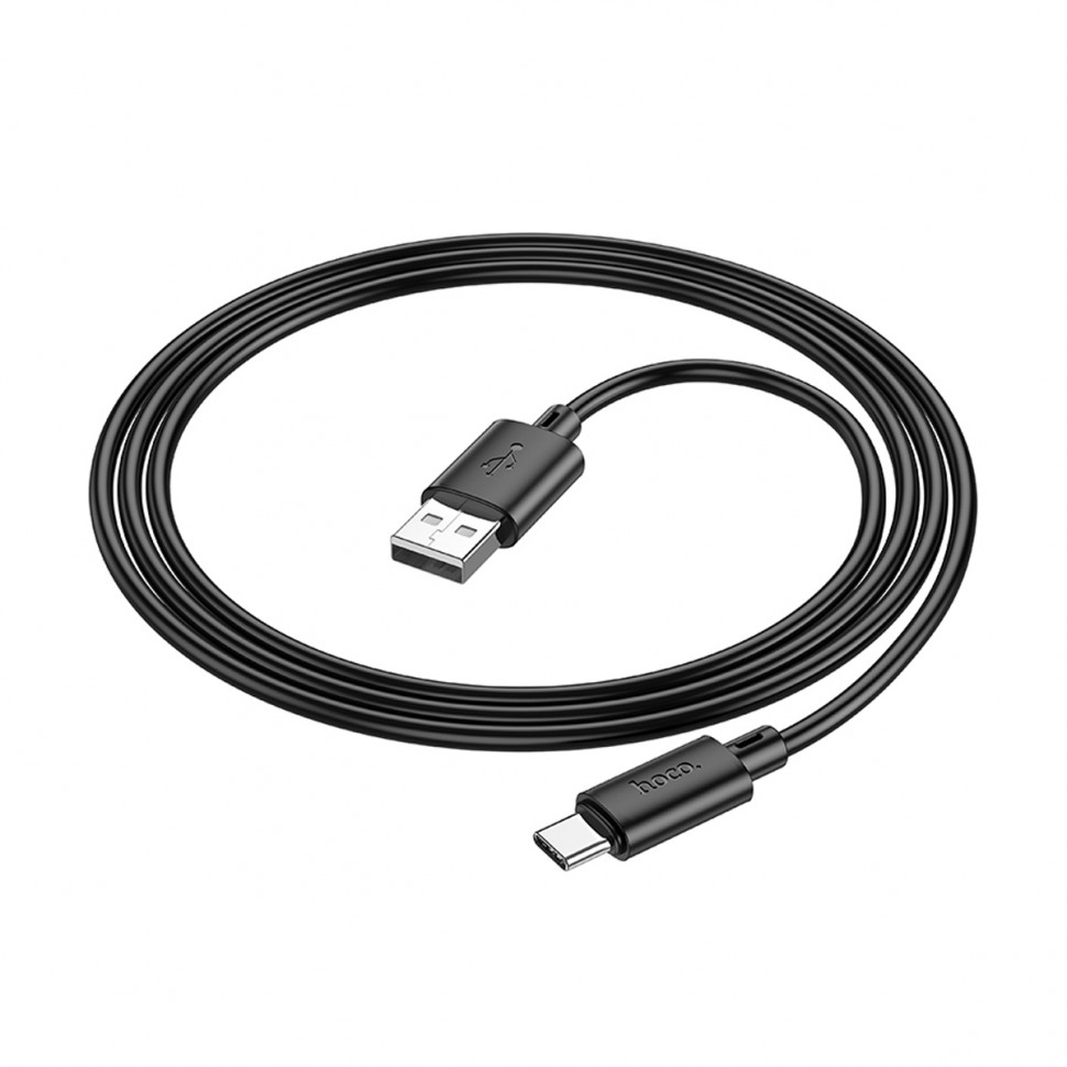 Кабель USB - Type-C Hoco X88 (3A) Черный