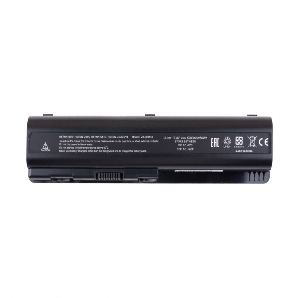 Аккумулятор для ноутбука HP HSTNN-LB72 (Pavilion dv4, dv5, dv6, G50, G60, G61) 5200 mAh