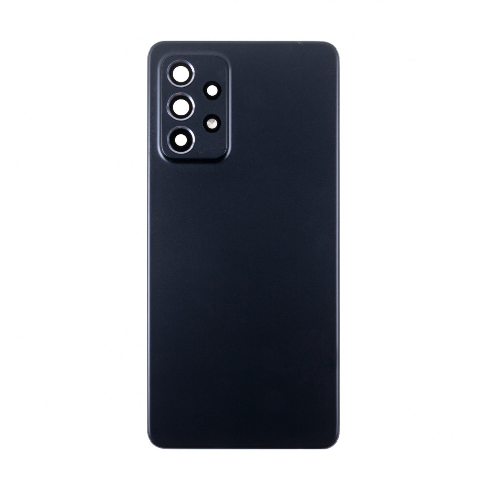 Задняя крышка для Samsung A525F/A526B/A528B (A52/A52 5G/A52s 5G) Черный - Премиум