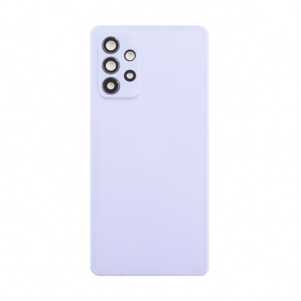 Задняя крышка для Samsung A525F/A526B/A528B (A52/A52 5G/A52s 5G) Фиолетовый - Премиум