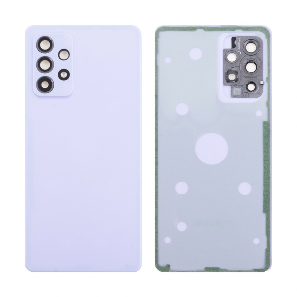 Задняя крышка для Samsung A525F/A526B/A528B (A52/A52 5G/A52s 5G) Фиолетовый - Премиум