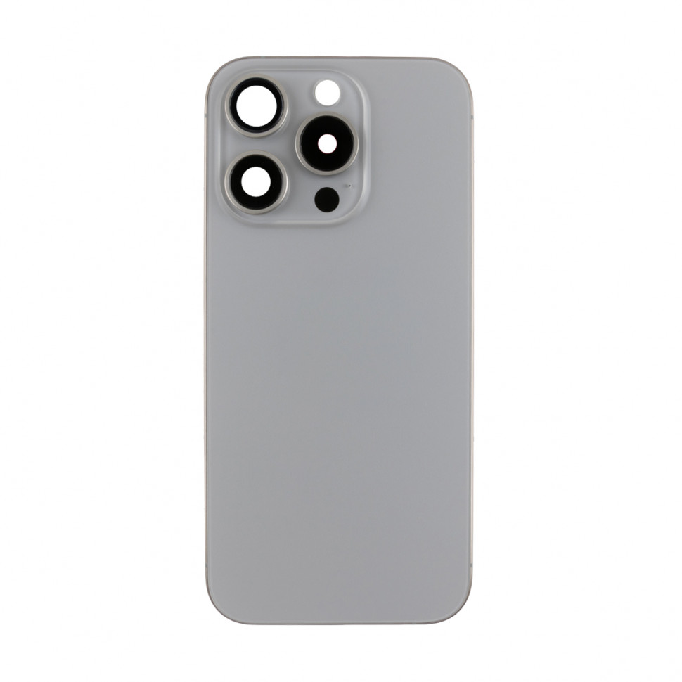 Корпус для iPhone 15 Pro (1 Sim) Серый - Премиум