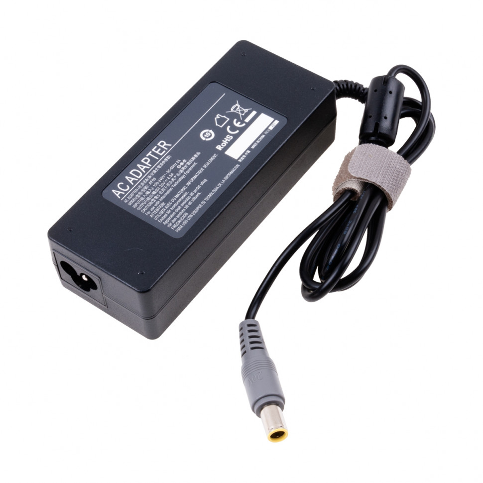 Блок питания для ноутбука Lenovo 20V, 4,5A, 90W (7,9×5,5 с иглой) - Стандарт (без кабеля)