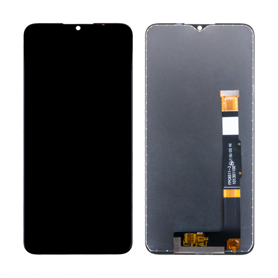 Дисплей для TCL 20B с тачскрином Черный