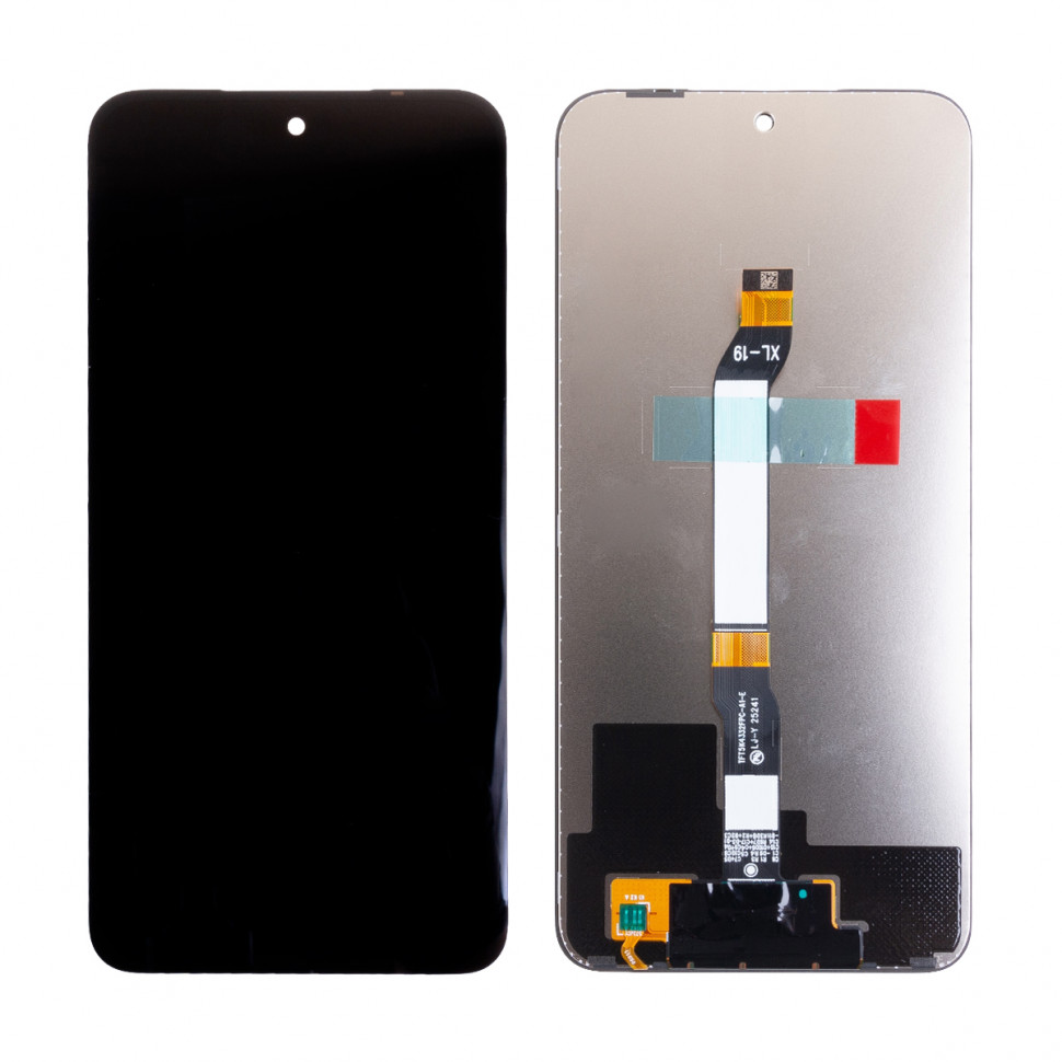 Дисплей для Xiaomi Poco M7 4G/Redmi 15 4G с тачскрином Черный Оригинал 100%
