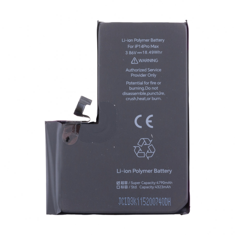 Аккумулятор для iPhone 14 Pro Max - JCID с верификацией - усиленная 4790 mAh