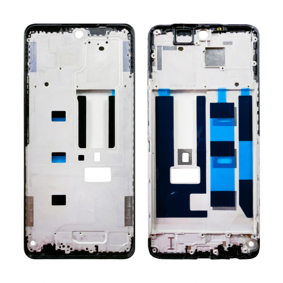 Рамка дисплея для Realme 12 5G Черный (возможен дефект ЛКП)