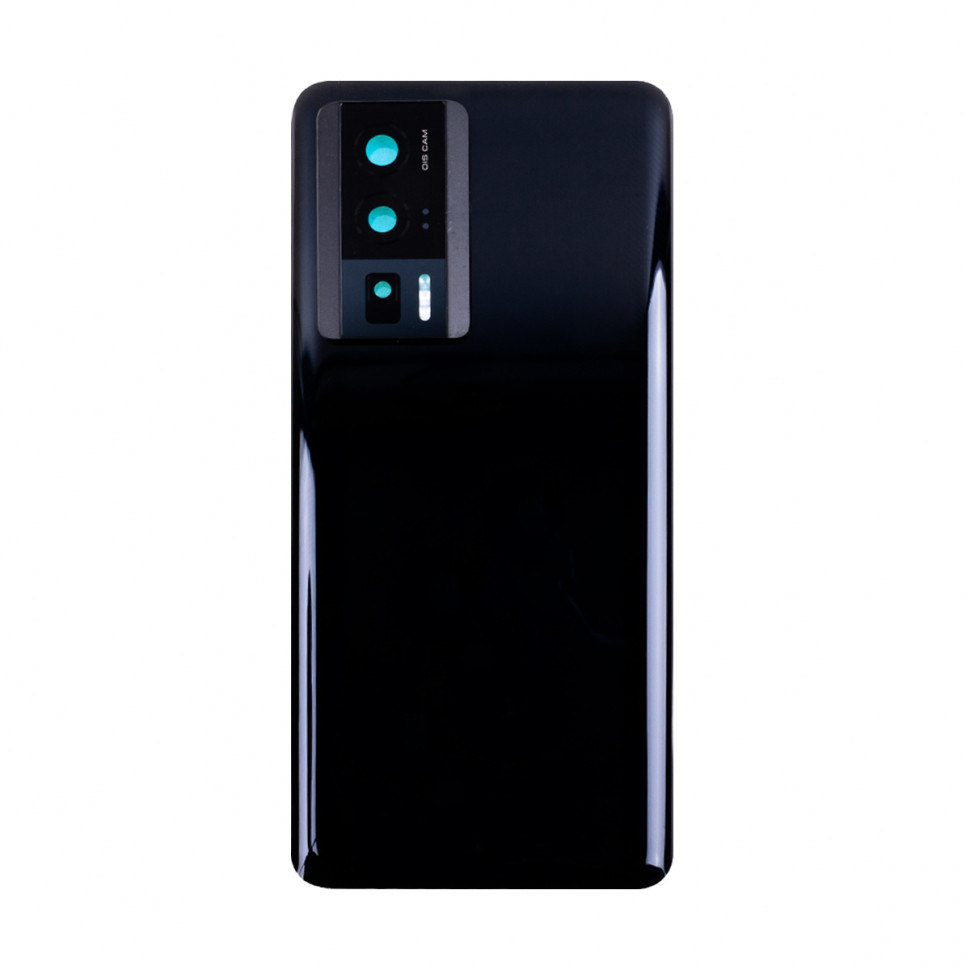 Задняя крышка для Xiaomi Poco F5 Pro Черный - Премиум