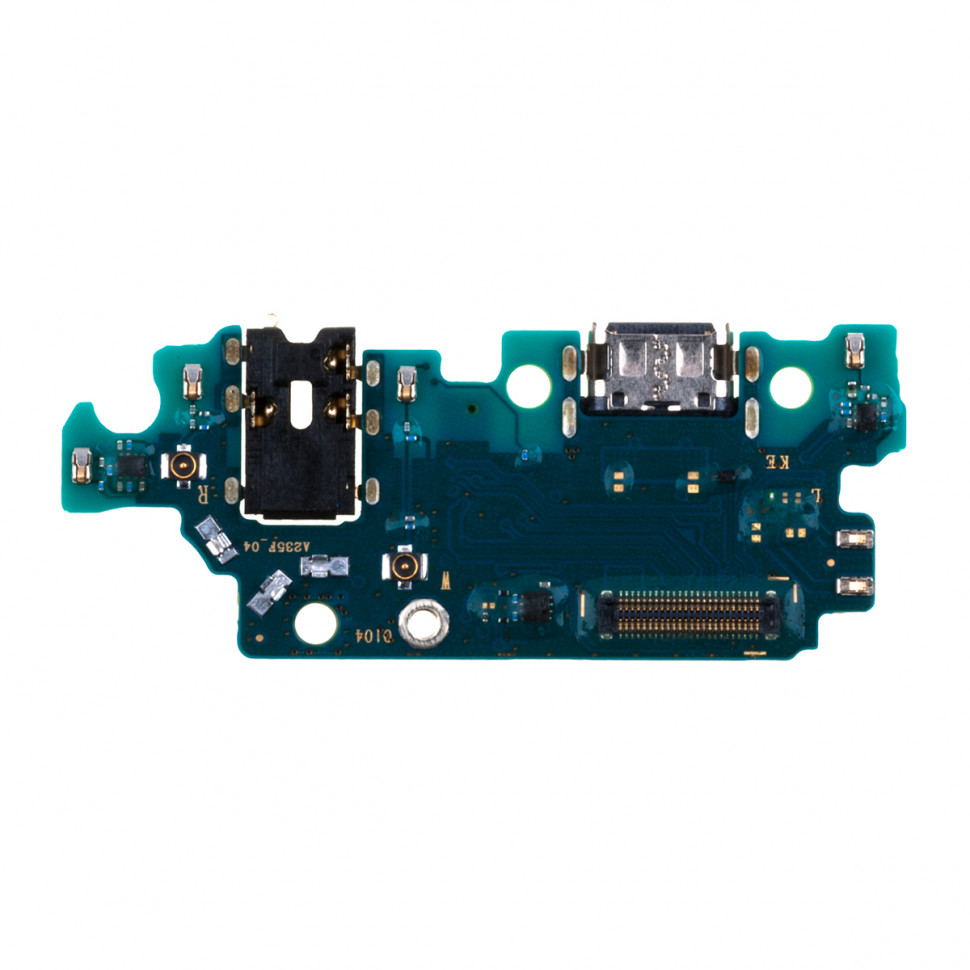 Шлейф для Samsung A235F (A23) плата системный разъем/разъем гарнитуры/микрофон
