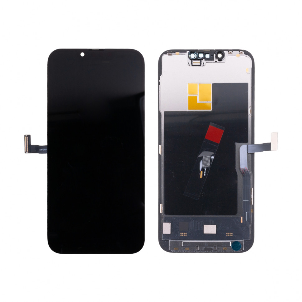 Дисплей для iPhone 13 Pro с тачскрином Черный Soft OLED, Full HD, 120 Гц (площадка под IC)